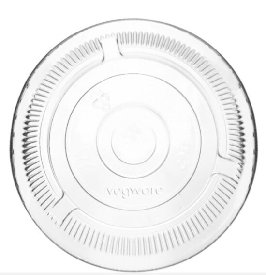 Plakani vāki VEGWARE, D 96mm, PLA, ar caurumu, 0.3kg, 100gab
